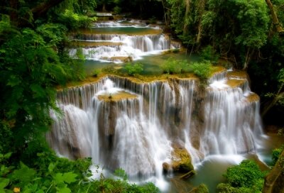 Фотообои каскадный водопад